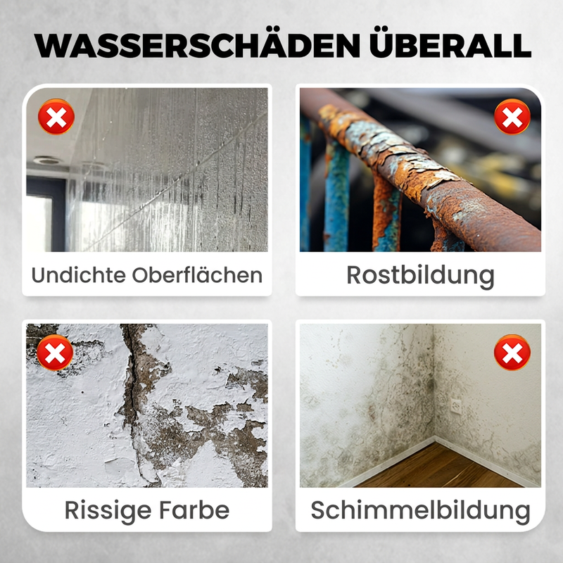 💧🏡Wasserfeste Mehrzweck-Polyurethan-Beschichtung, dauerhafter Schutz, schützt jeden Zentimeter Ihres Raumes!
