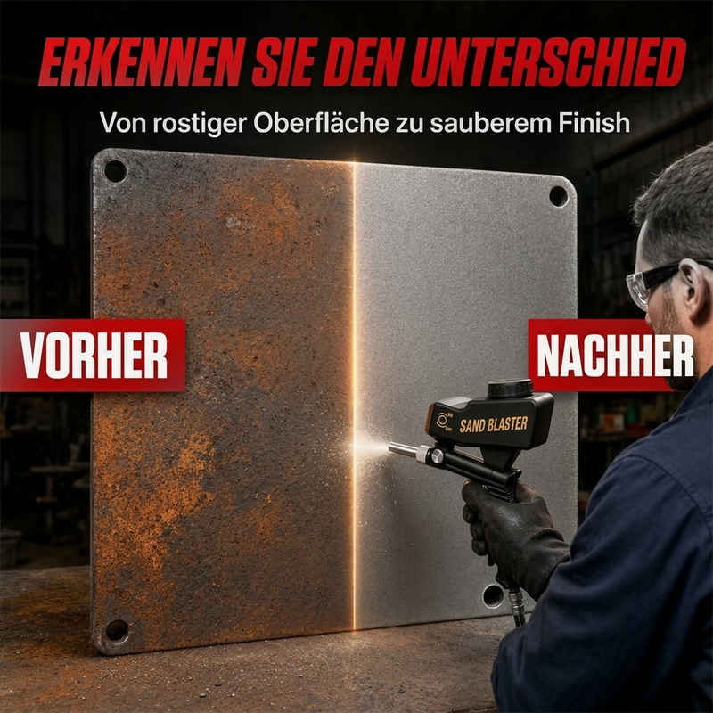 Tragbare pneumatische Hand-Sandstrahlpistole