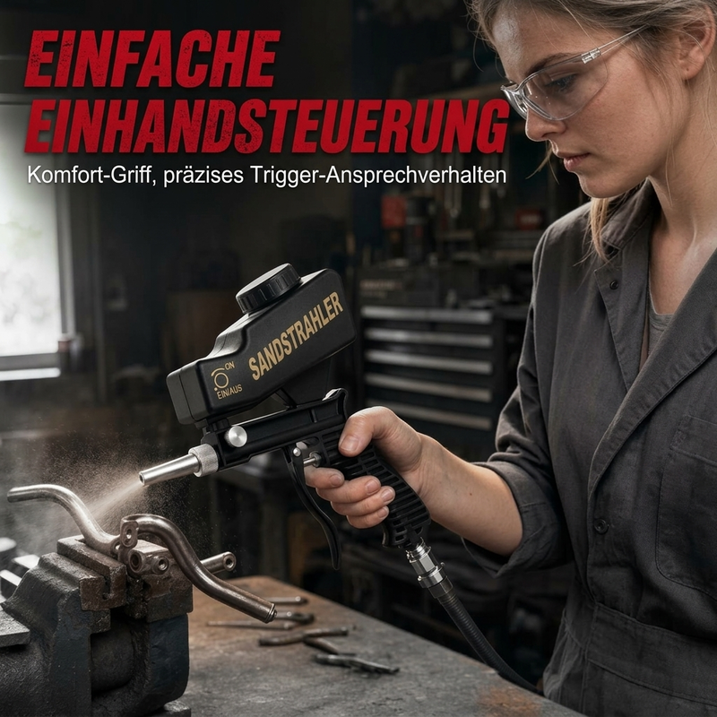 Tragbare pneumatische Hand-Sandstrahlpistole