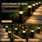 🏡 50 % Rabatt ! Solarbetriebene Deko-Leuchte für Garten & Terrasse, warmes Licht, kabellos & wetterfest