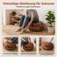 🛋️ 50% RABATT! 📦 🪑 Aufbewahrungshocker aus Kunstleder – 2-in-1 Sitzgelegenheit und Stauraum