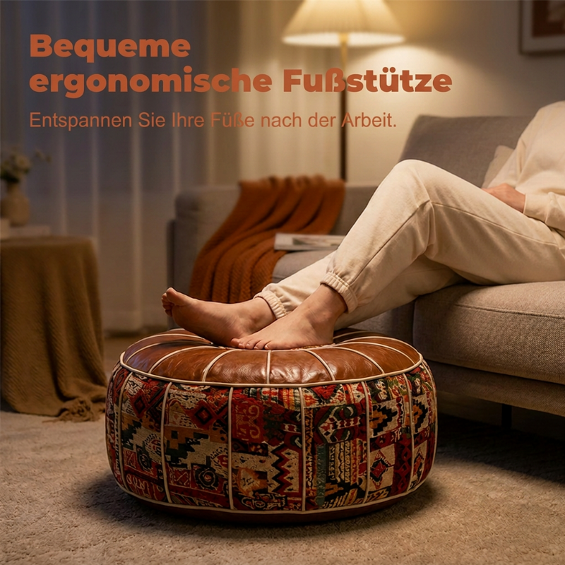 🛋️ 50% RABATT! 📦 🪑 Aufbewahrungshocker aus Kunstleder – 2-in-1 Sitzgelegenheit und Stauraum
