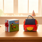🐄 50 % RABATT! ✨ Interaktives Plüsch-Bauernhaus-Spielset – 6 Erlebnisbereiche mit Spiegel & Alphabet-Klappen, niedliche Tierhandpuppen & tragbares Aufbewahrungsdesign – Spielerisches Frühlernen für Kleinkinder 🐏