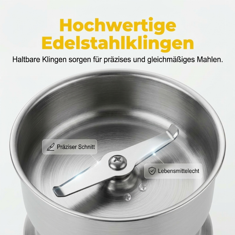 📢📢50% RABATT !!⏰Mehrzweck-Elektromühle aus Edelstahl
