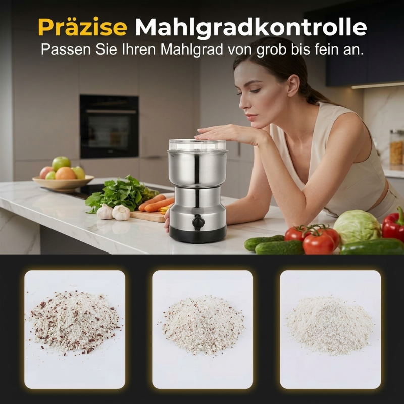 📢📢50% RABATT !!⏰Mehrzweck-Elektromühle aus Edelstahl