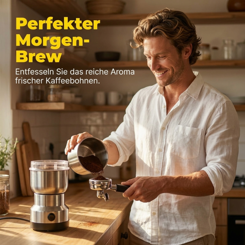 📢📢50% RABATT !!⏰Mehrzweck-Elektromühle aus Edelstahl