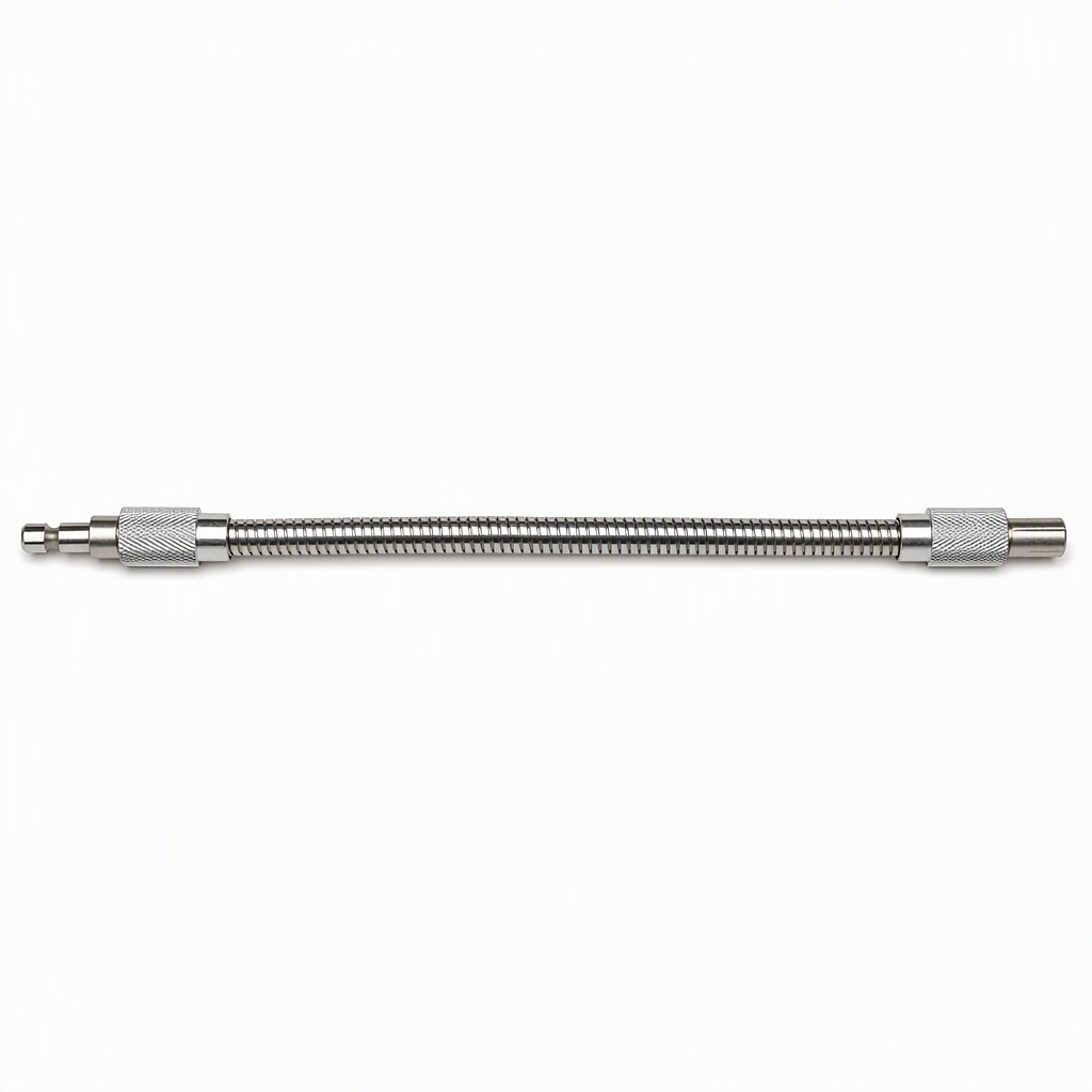 Universelle flexible Metall-Verlängerungswelle für Bohrmaschinen und Schraubendreher, mehrwinkliges Verbindungsstück für Schraubendrehereinsätze