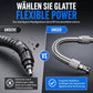 Universelle flexible Metall-Verlängerungswelle für Bohrmaschinen und Schraubendreher, mehrwinkliges Verbindungsstück für Schraubendrehereinsätze