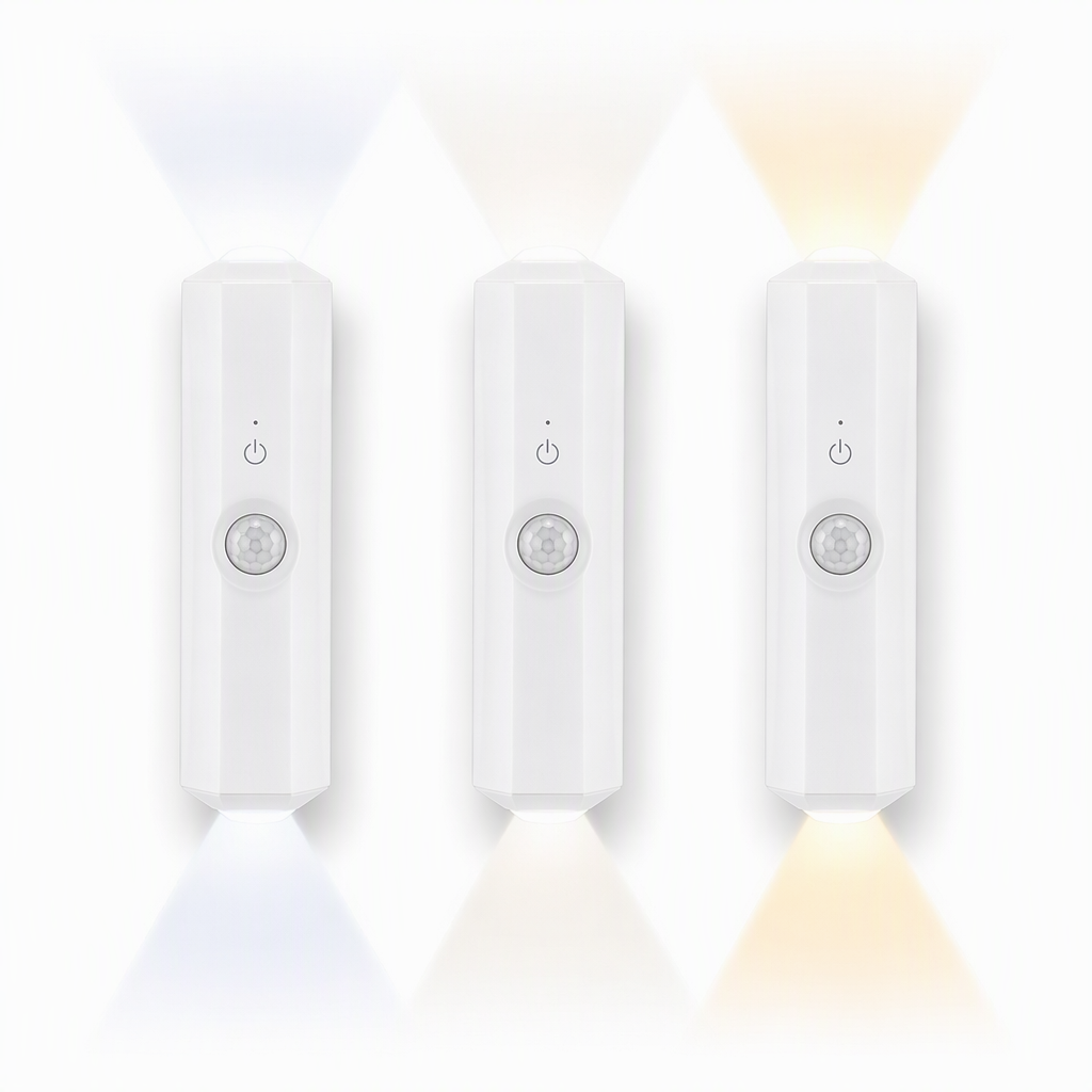 💡 50% RABATT! 🌈Wiederaufladbare intelligente Wandleuchte mit Bewegungssensor Katzenaugen-Hill-Projektion LED-Nachtlicht mit RGB-Farbumschlag für Umgebungsbeleuchtung