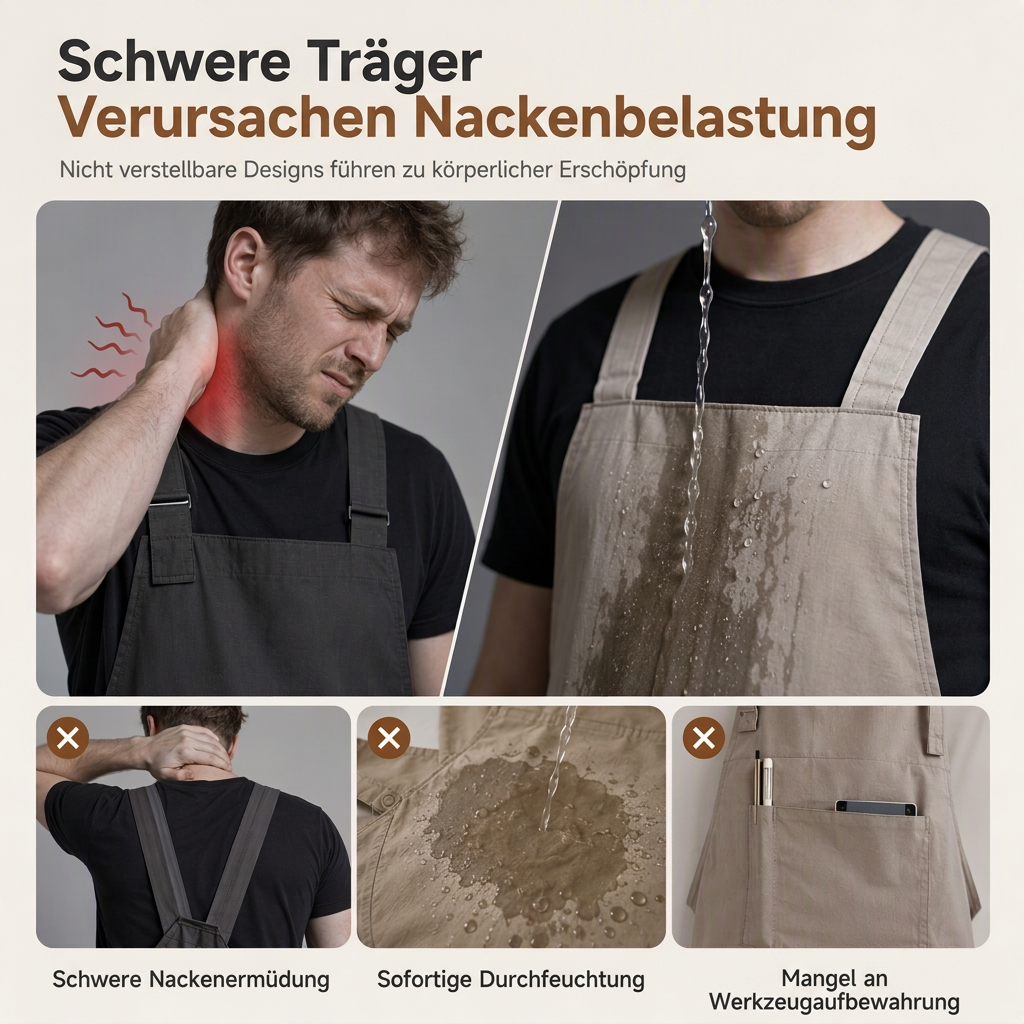 ⏳2 beliebige Artikel, Versand gratis!💥 Wasserdichte und ölabweisende Schürze mit Westenschnitt für die Küche: atmungsaktive, ärmellose Arbeitskleidung für die Gastronomie und den Lebensmittelservice
