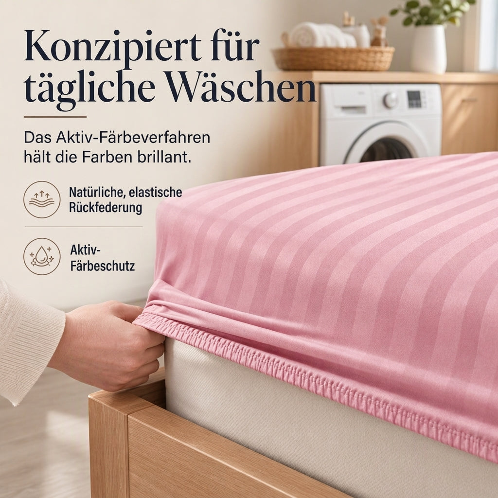 🛏️ 50 % RABATT&Versandkostenfrei ✨ Premium Bettwäscheset im Hotelstil – Weich, hautfreundlich & luxuriös – Perfekt für erholsamen Schlaf & stilvolles Ambiente 🏨
