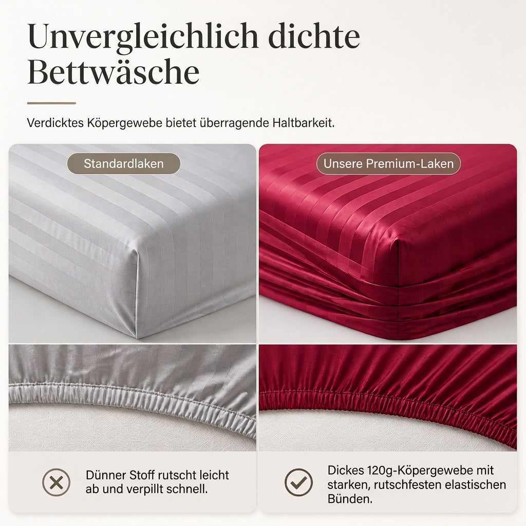 🛏️ 50 % RABATT&Versandkostenfrei ✨ Premium Bettwäscheset im Hotelstil – Weich, hautfreundlich & luxuriös – Perfekt für erholsamen Schlaf & stilvolles Ambiente 🏨