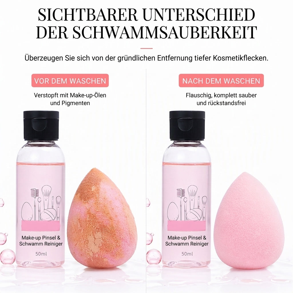 ✨🧴50ml Make-up Pinsel Reiniger | Reinigungslösung für Schwämme & Puderpuffs