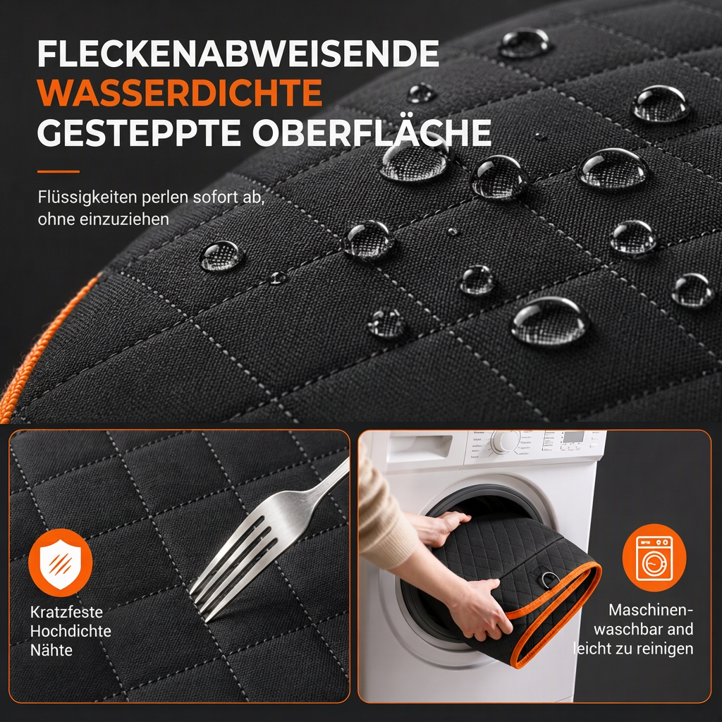 🐶 50 % RABATT! Wasserdichte Hunde-Autositzdecke für die Rückbank – Kratzfest, rutschfest & schmutzabweisend für entspannte Autofahrten