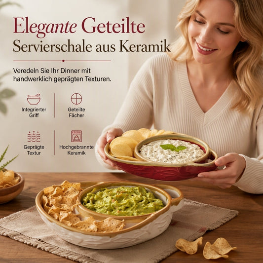 ✨ Beliebige 2 Artikel – kostenloser Versand✨Retro Keramik Auflaufform mit einzelnem Griff