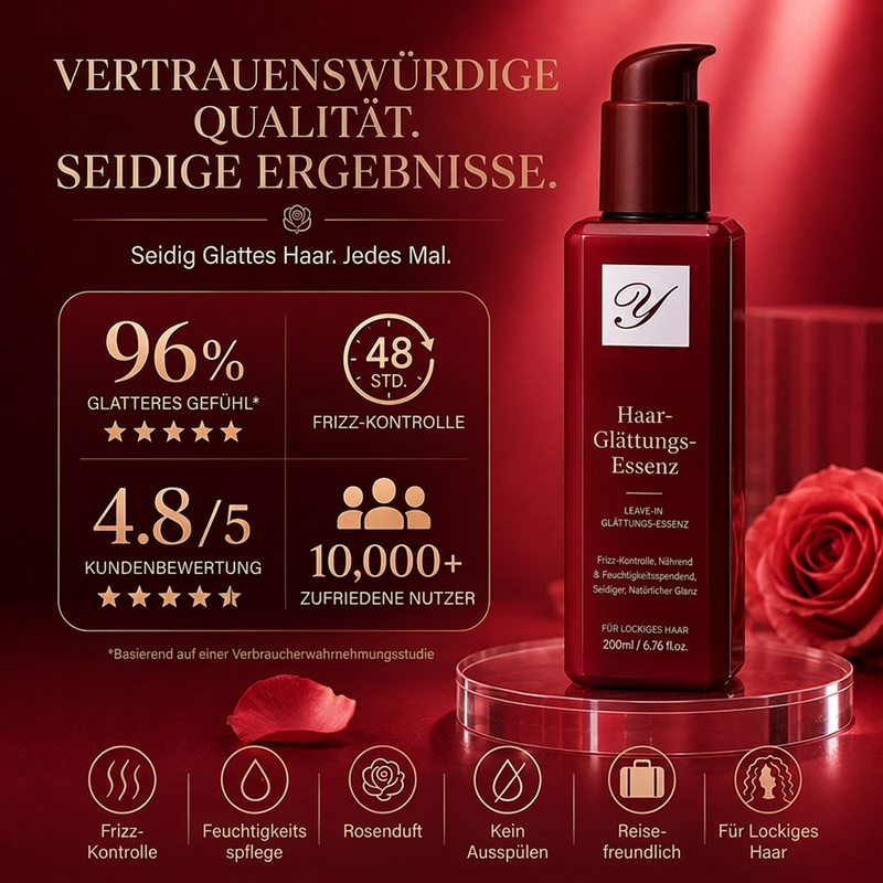💆 50% RABATT! 🌿 Leave-In-Conditioner – 9 Pflanzenextrakte & glättet Frizz ✨