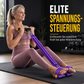 📢📢50% RABATT !!⏰Multifunktionales pedalbetriebenes Widerstandsband, elastisches Zugseil für Bauchübungen, Heimtraining, Yoga und Pilates-Fitness für Männer und Frauen