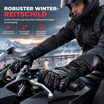 📢📢50% RABATT !!⏰Winter Motorradhandschuhe mit wasserdichtem und winddichtem Schutz
