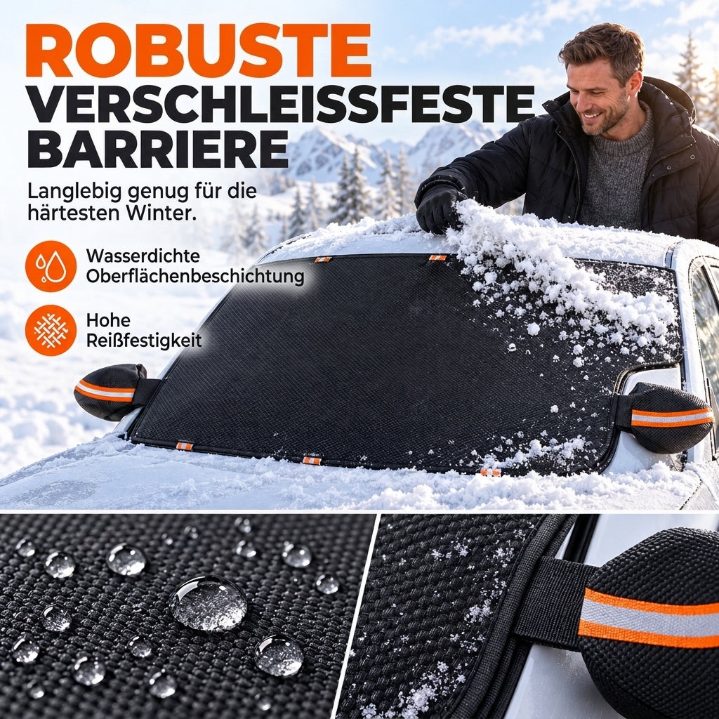 Ganzjährig abgedeckter, verdickter Auto-Windschutzscheibenschutz für Schnee, Frost und Sonnenschutz-Gcom