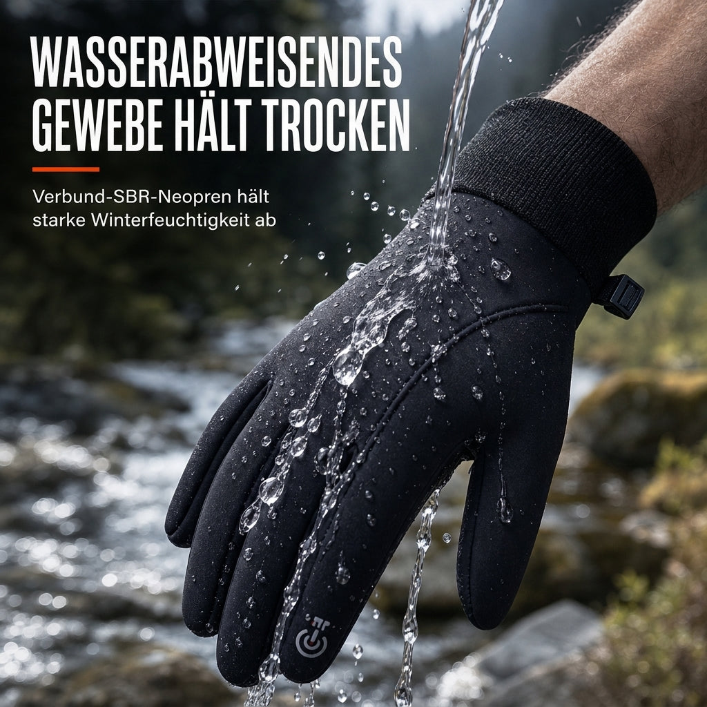 ⏳Zeitlich begrenztes Angebot⏳ Winter-Fahrradhandschuhe für Damen und Herren – warm, wasserabweisend & touchscreenfähig