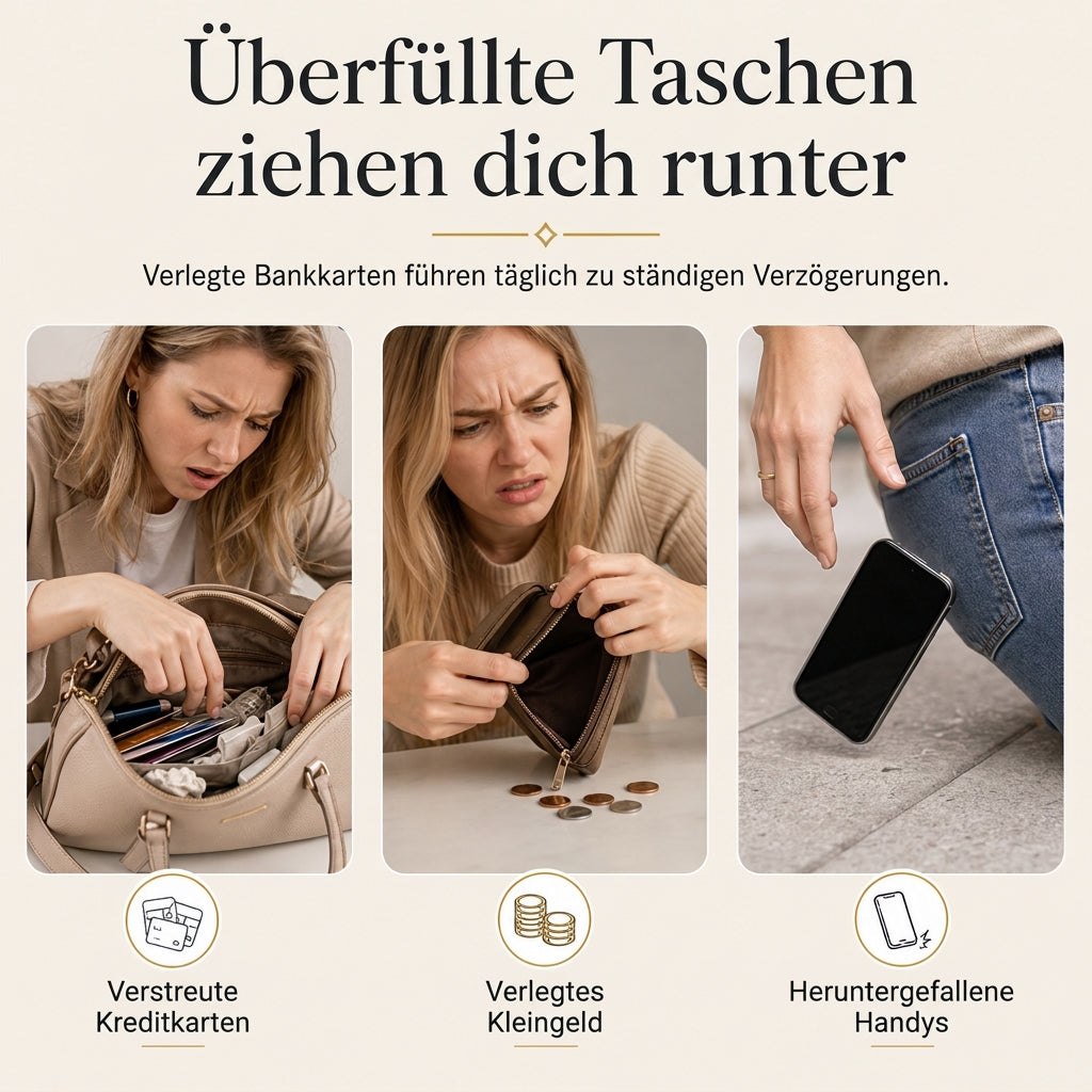 🔥50% RABATT!!📢📱 PU-Leder Flip Wallet Handyhülle – Kartenfächer, Ständer & Umhängeband, bewahren Sie Ihre Essentials auf und schützen Sie Ihr Telefon ✨