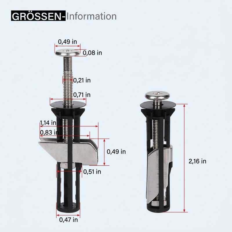🚽 50 % RABATT! 🔧 Befestigungsschrauben für Toilettensitze – robust und sicherer Halt ✨