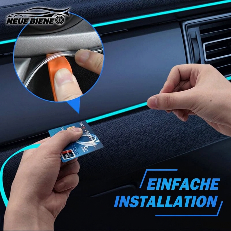 🎁Zeitlich begrenzt: Kaufe 1, erhalte 1 gratis🚗LED-Streifen für die Fahrzeuginnenraumbeleuchtung, mehrfarbiges USB-Stimmungslicht, einfache Installation