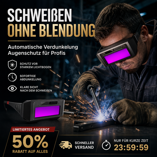 🎉 2026er-Aktion –50K+ VERKAUFT! 🥽 Schweißerschutzbrillen